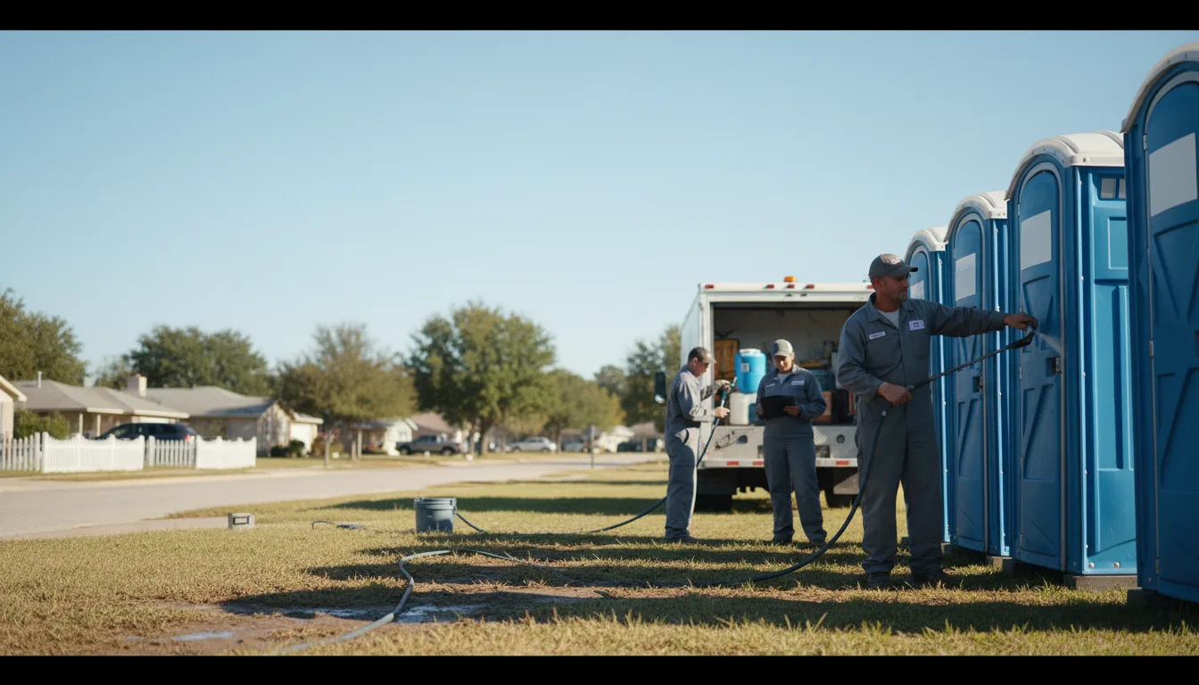 Long-Term Portable Toilet Rental in Keyes, OK near me